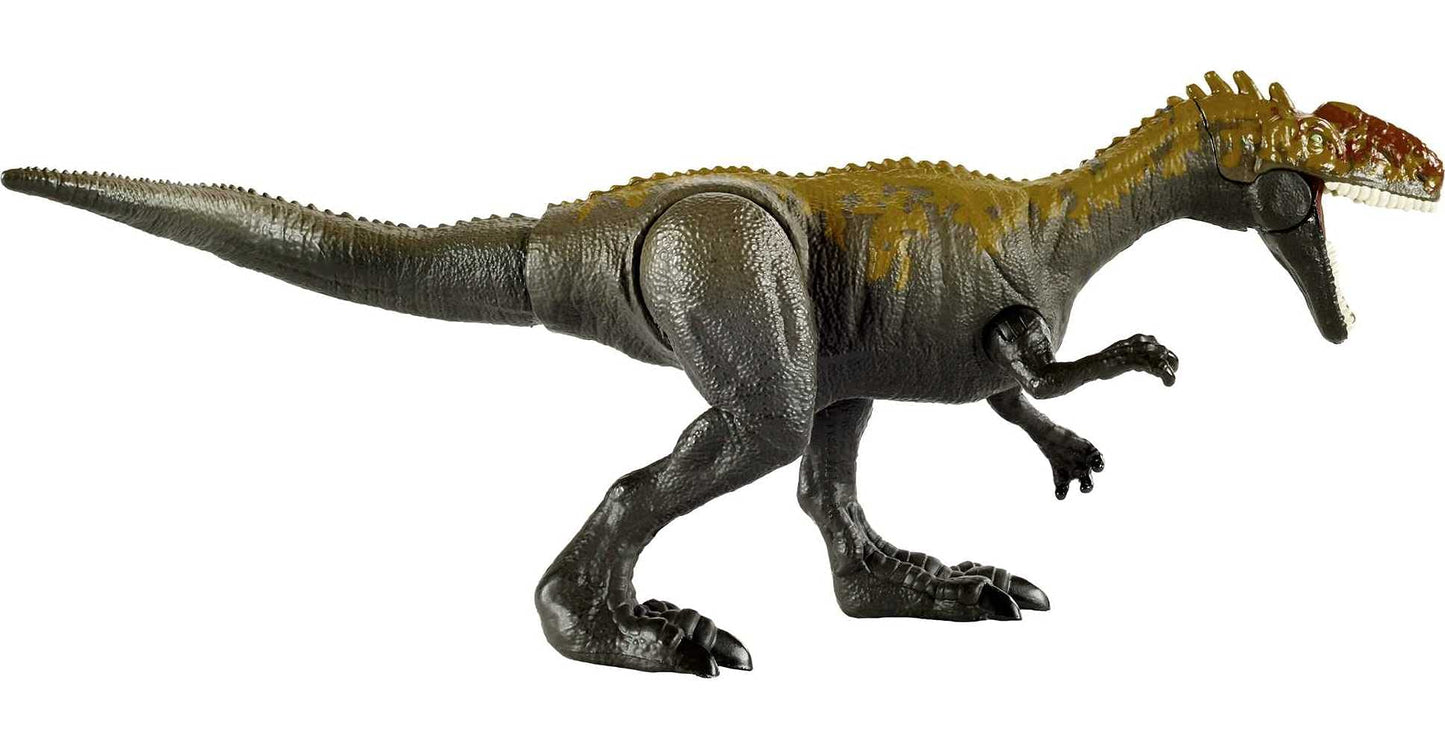 Mattel Jurassic World Camp Cretaceous Monolophosaurus Savage Strike Figure – Small Size, Movable Arms & Legs, Ages 4+