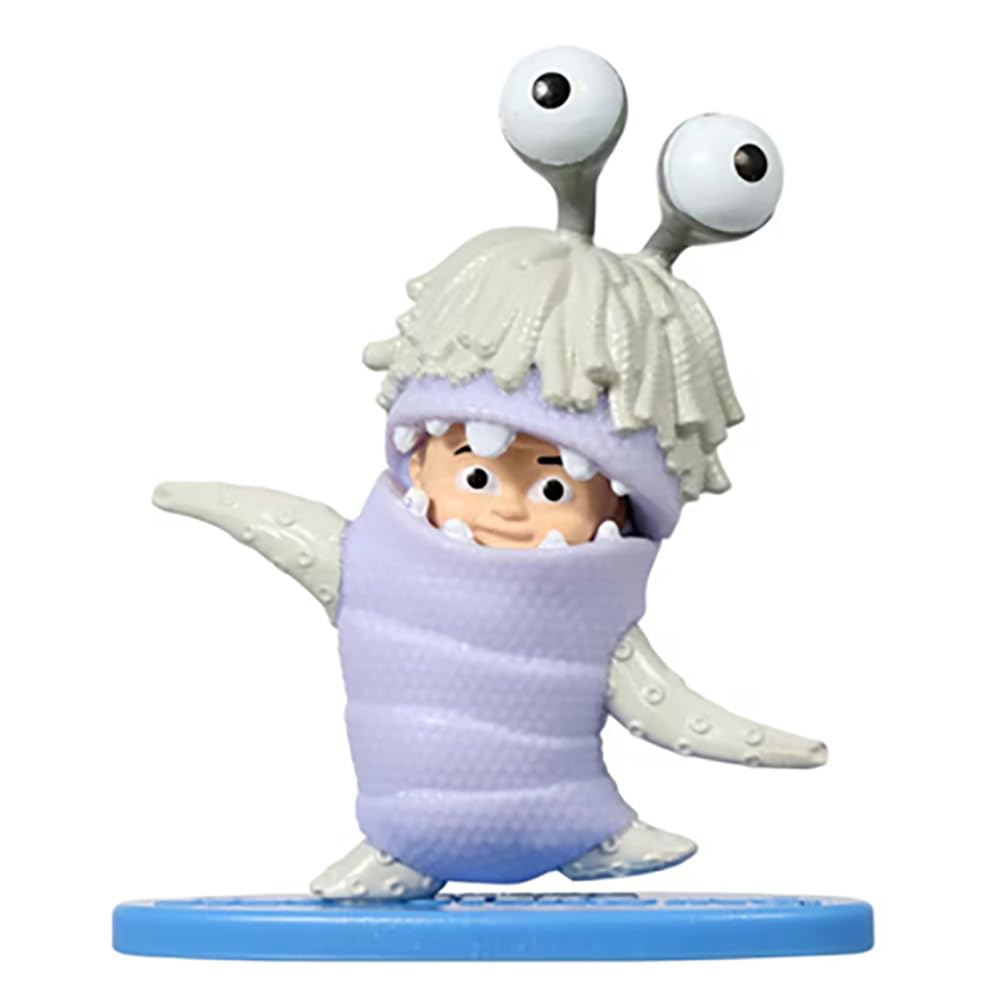 Mattel Monsters, Inc Figure Set – Sulley, Mike, Boo, Randall & Roz with Bases