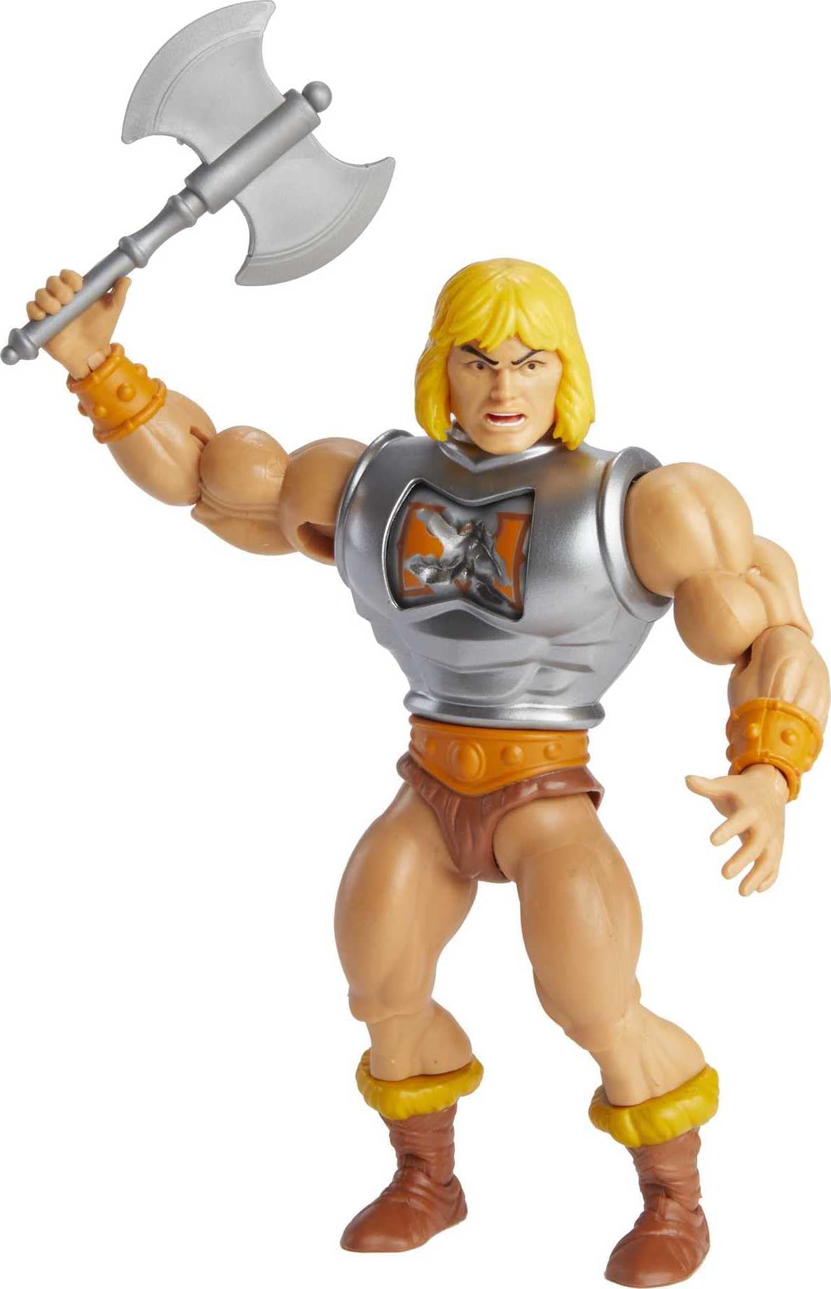 Mattel MOTU Origins He-Man 5.5-Inch Action Figure with Battle Armor & Mini-Comic