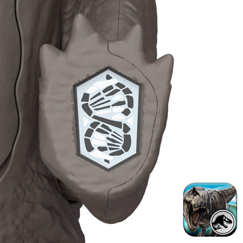 Mattel Jurassic World Rebirth Nasutoceratops – Tail Attack Action