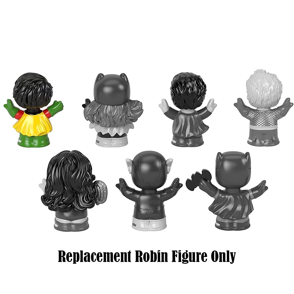 Mattel Replacement Robin Figure for Little People DC Super Friends GMJ14 Playset | Replacement Part