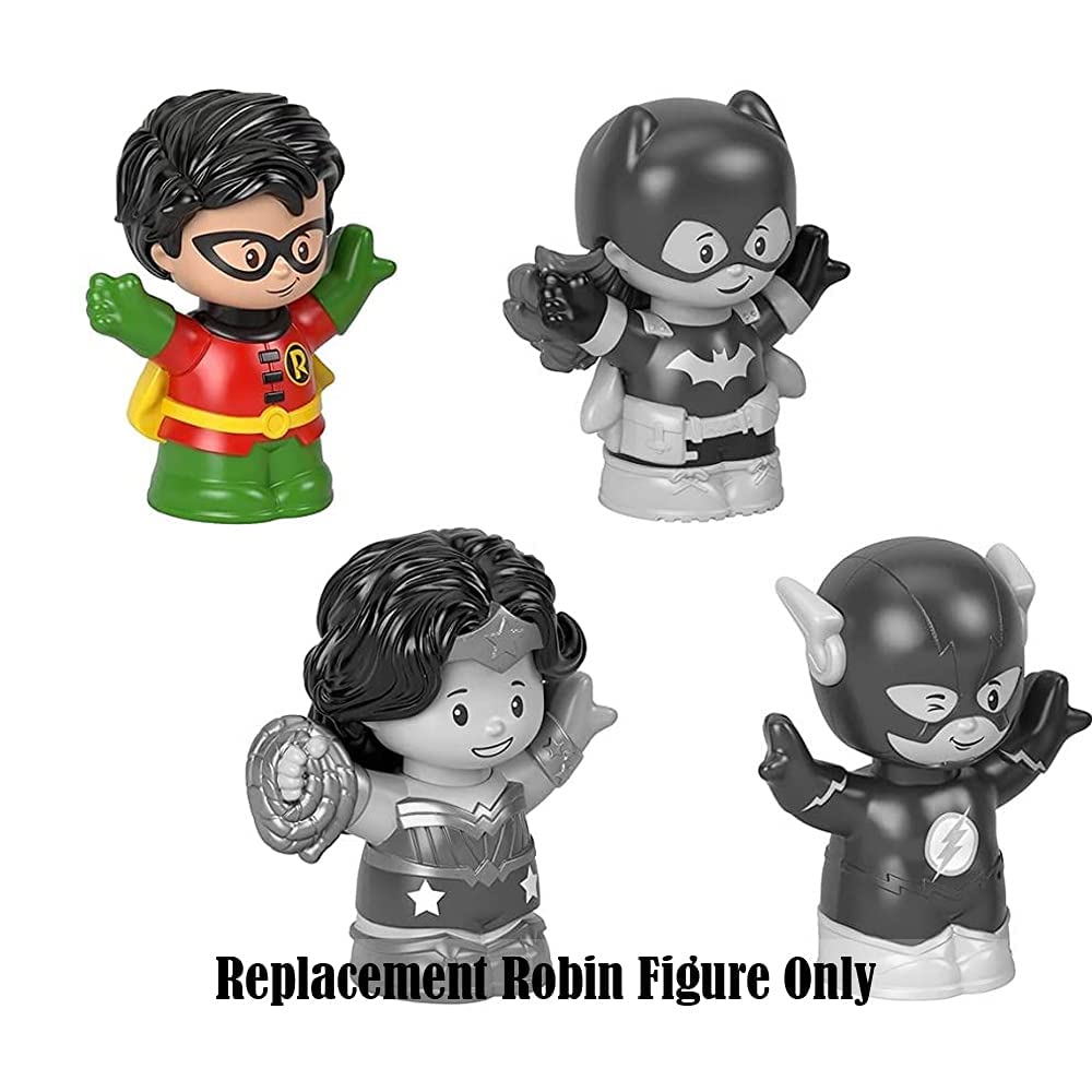 Mattel Replacement Robin Figure for Little People DC Super Friends GMJ14 Playset | Replacement Part