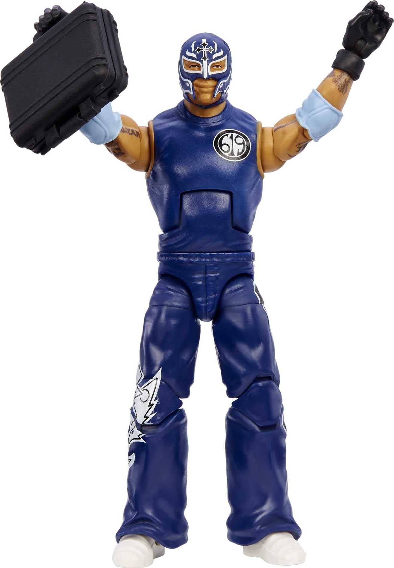 Mattel WWE Rey Mysterio SummerSlam Elite Figure | Dominik Mysterio Build-A-Figure Parts