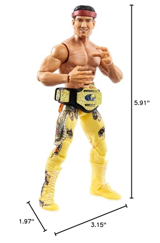Mattel Ricky the Dragon Steamboat Elite Collection Action Figure | WWE Legend