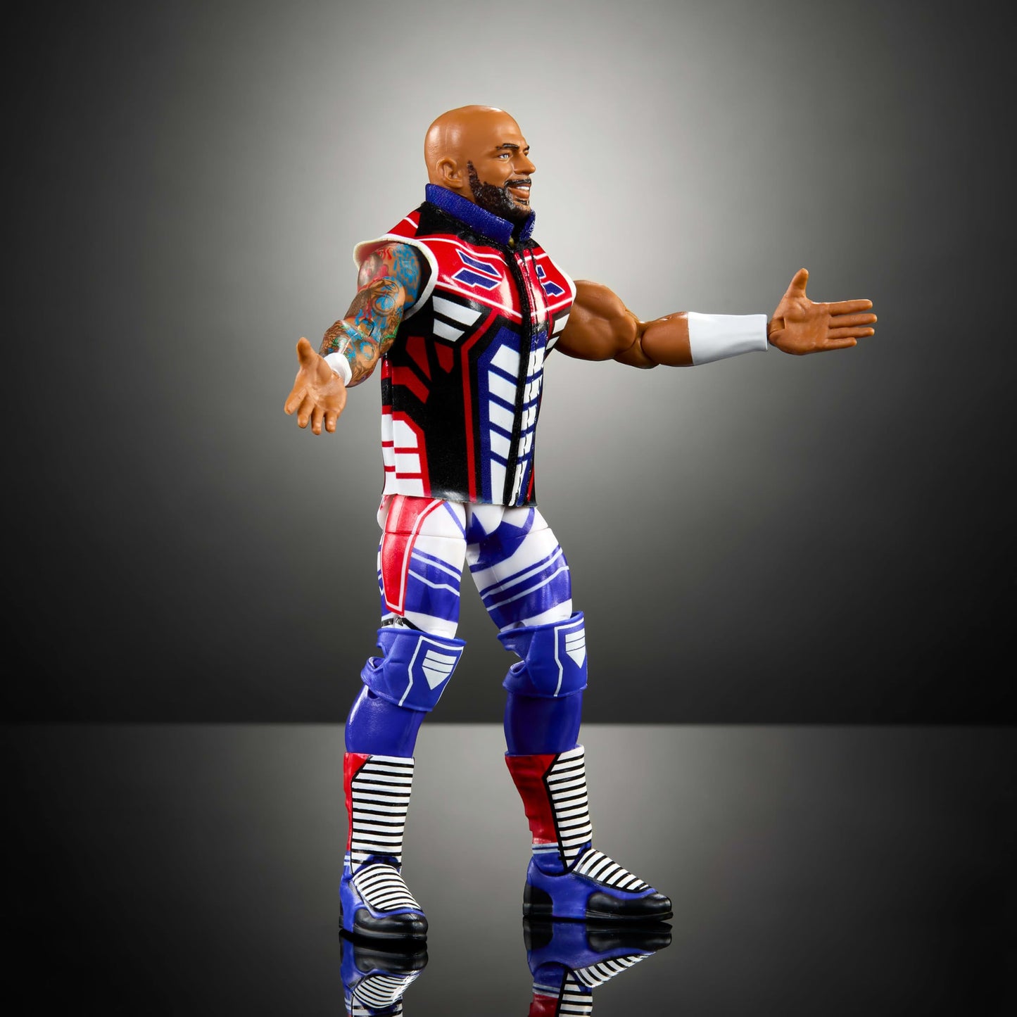 Mattel WWE Elite Ricochet Action Figure – 25 Points of Articulation, 6-Inch Collectible