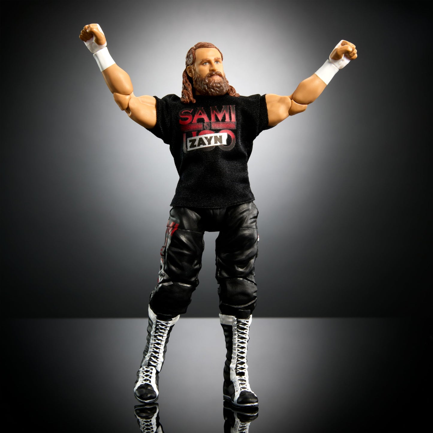 Mattel WWE Elite Sami Zayn Series #106 6-Inch Action Figure – 25 Points of Articulation & Swappable Hands