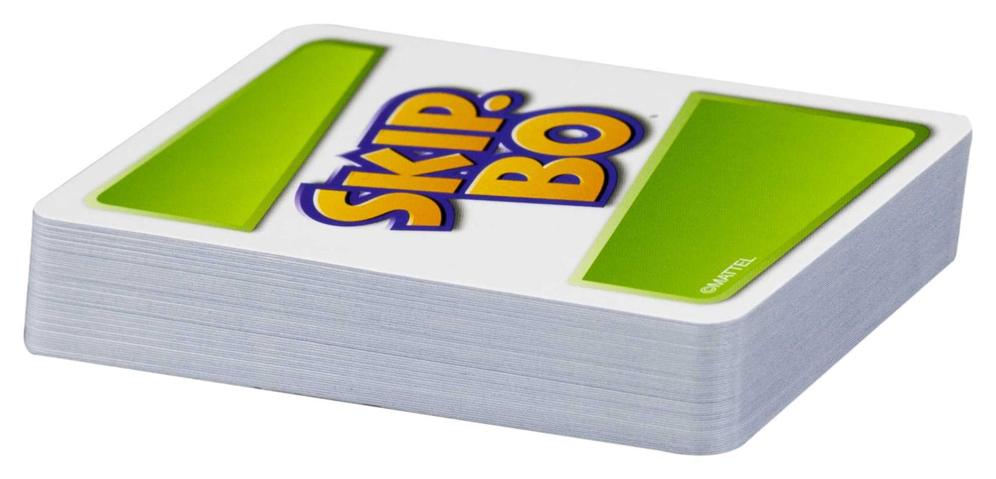 Skip-Bo Card Game by Mattel Games – Family Sequencing Card Game for Ages 7+ (162 Cards)