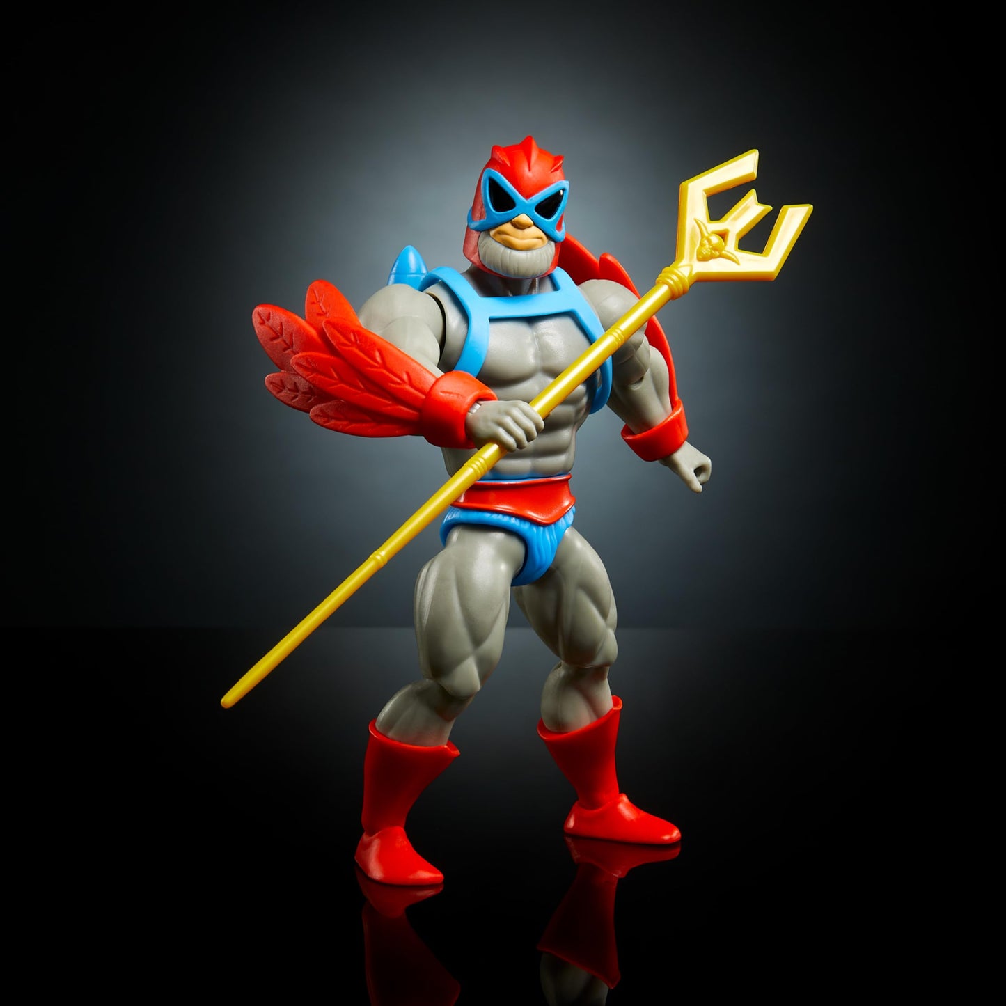 Mattel Masters of the Universe Origins Stratos Action Figure — 5.5-Inch Scale with Mini-Comic and Accessory Set