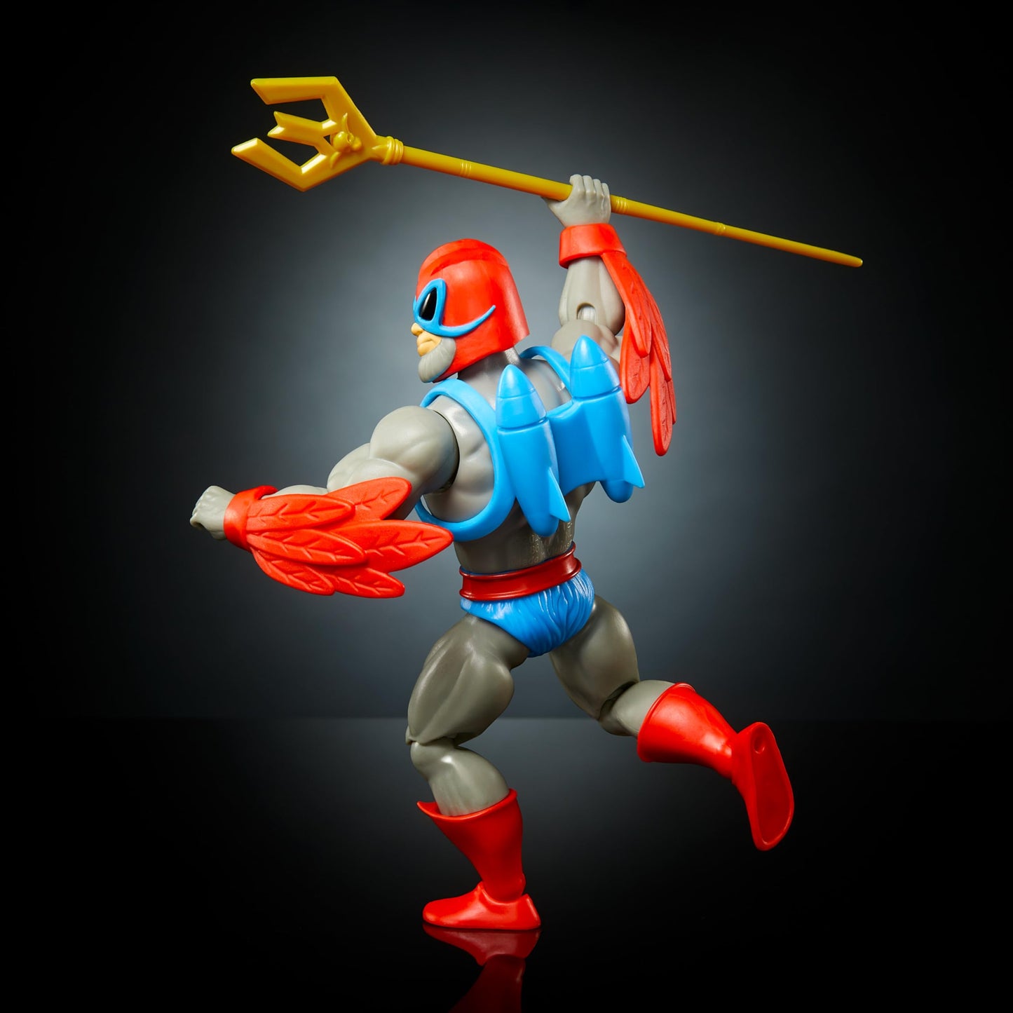 Mattel Masters of the Universe Origins Stratos Action Figure — 5.5-Inch Scale with Mini-Comic and Accessory Set