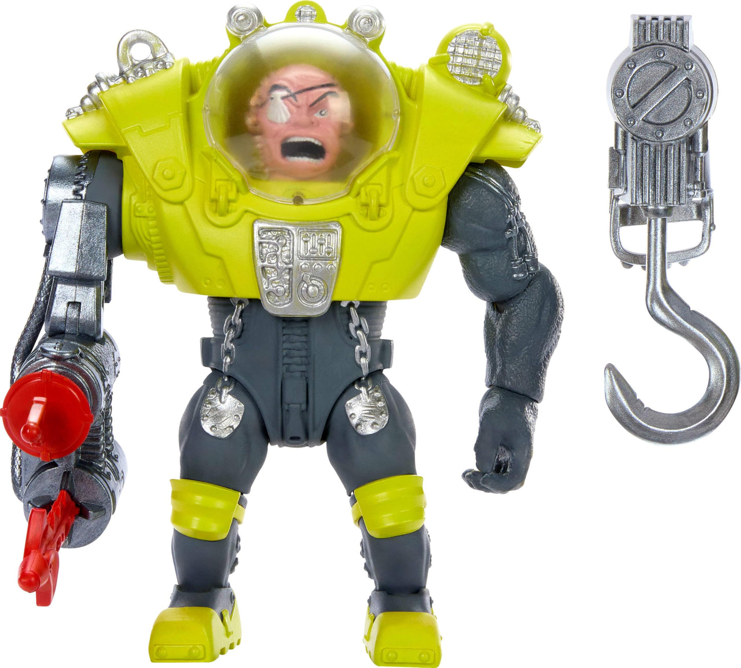 Mattel Street Sharks Dr. Piranoid Action Figure with Spring-Fired Speargun – 6-Inch Collectible Toy