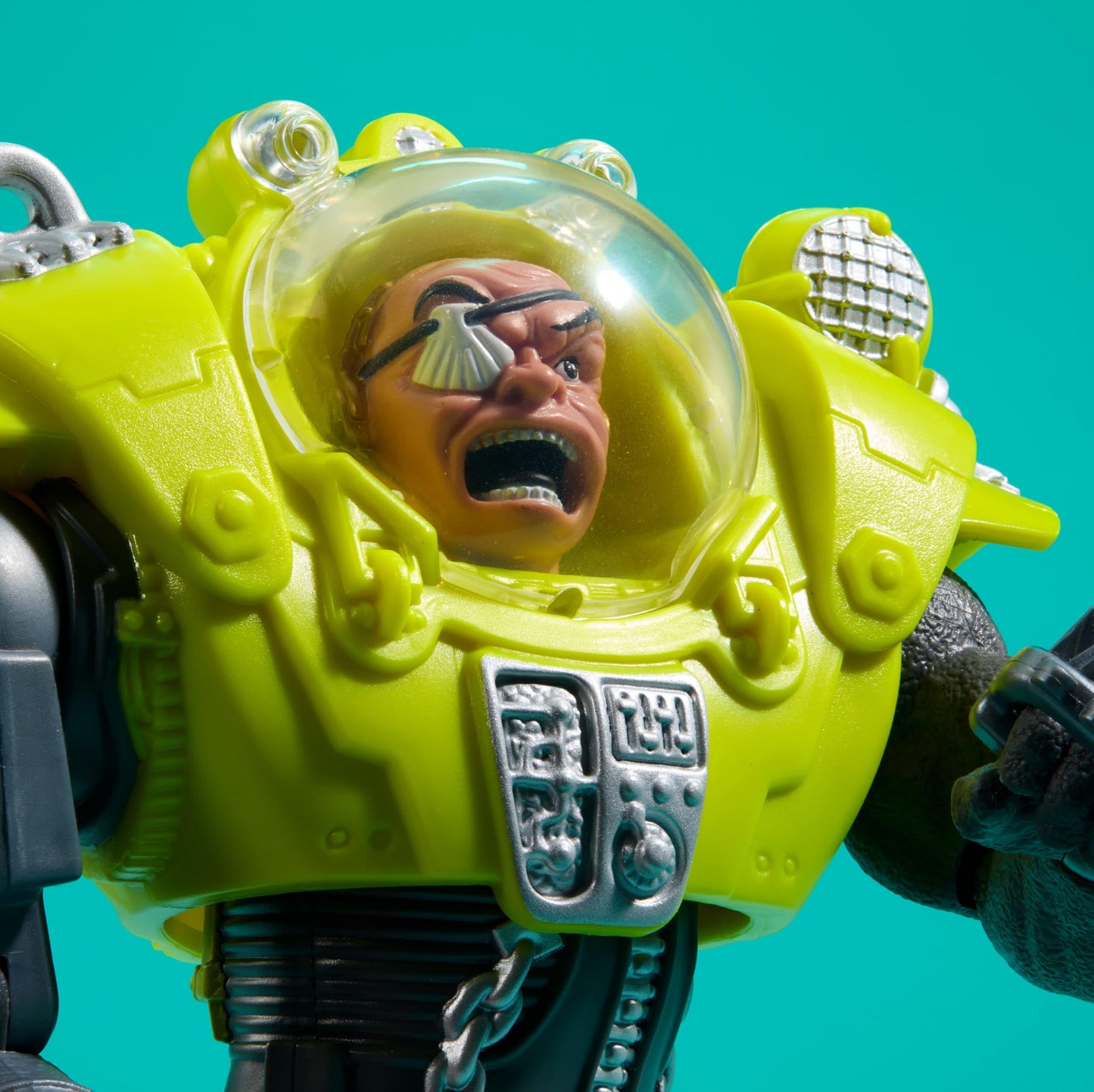 Mattel Street Sharks Dr. Piranoid Action Figure with Spring-Fired Speargun – 6-Inch Collectible Toy