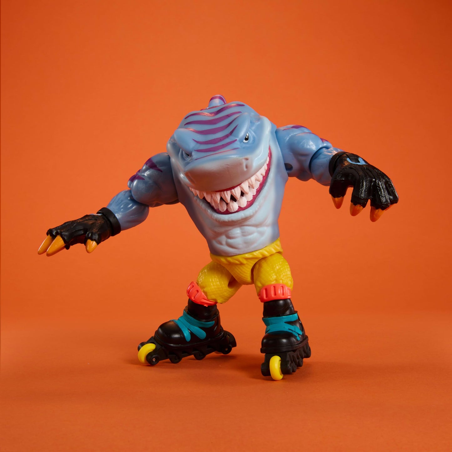 Mattel Street Sharks Streex Action Figure – Bite & Skate Motion, 6-Inch Collectible