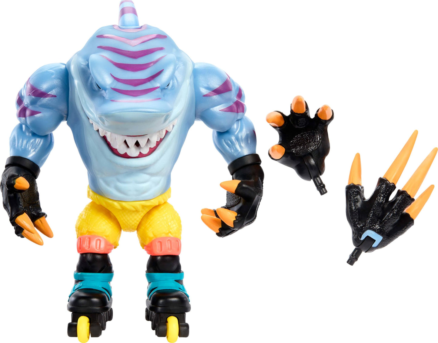 Mattel Street Sharks Streex Action Figure – Bite & Skate Motion, 6-Inch Collectible