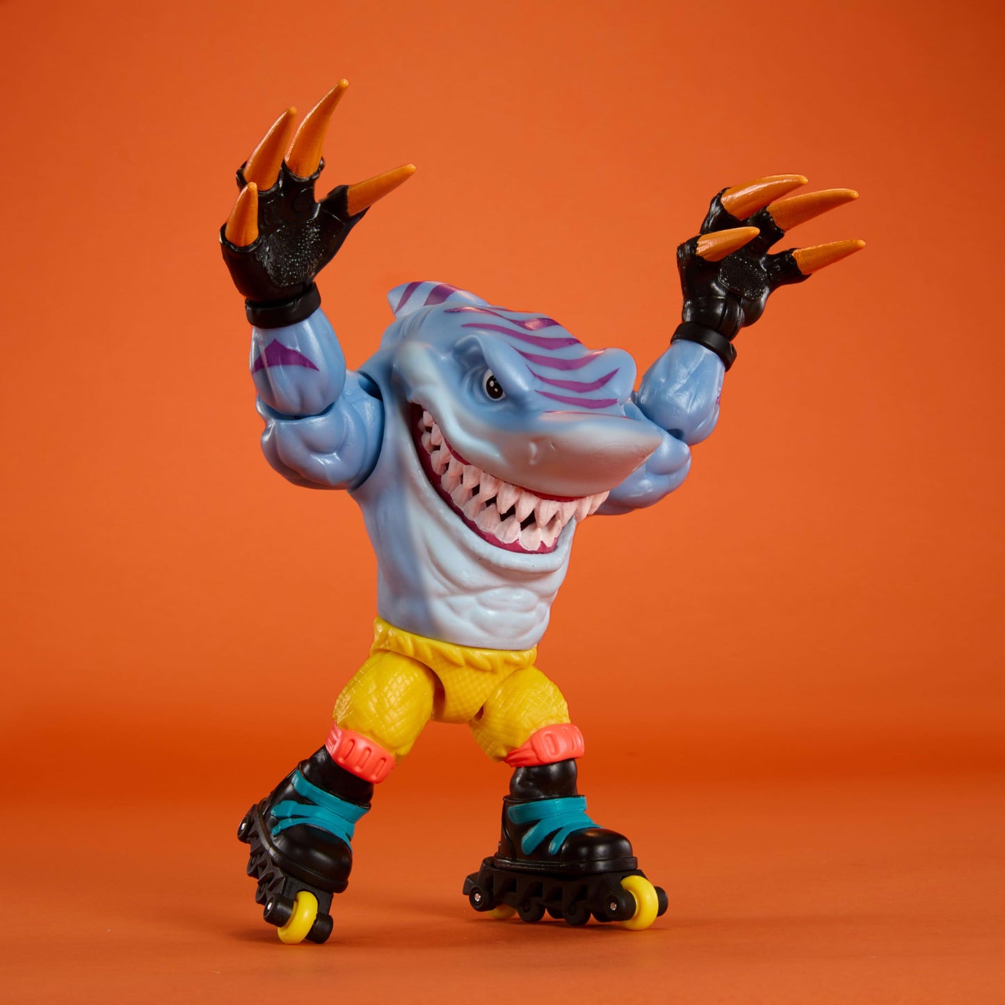 Mattel Street Sharks Streex Action Figure – Bite & Skate Motion, 6-Inch Collectible