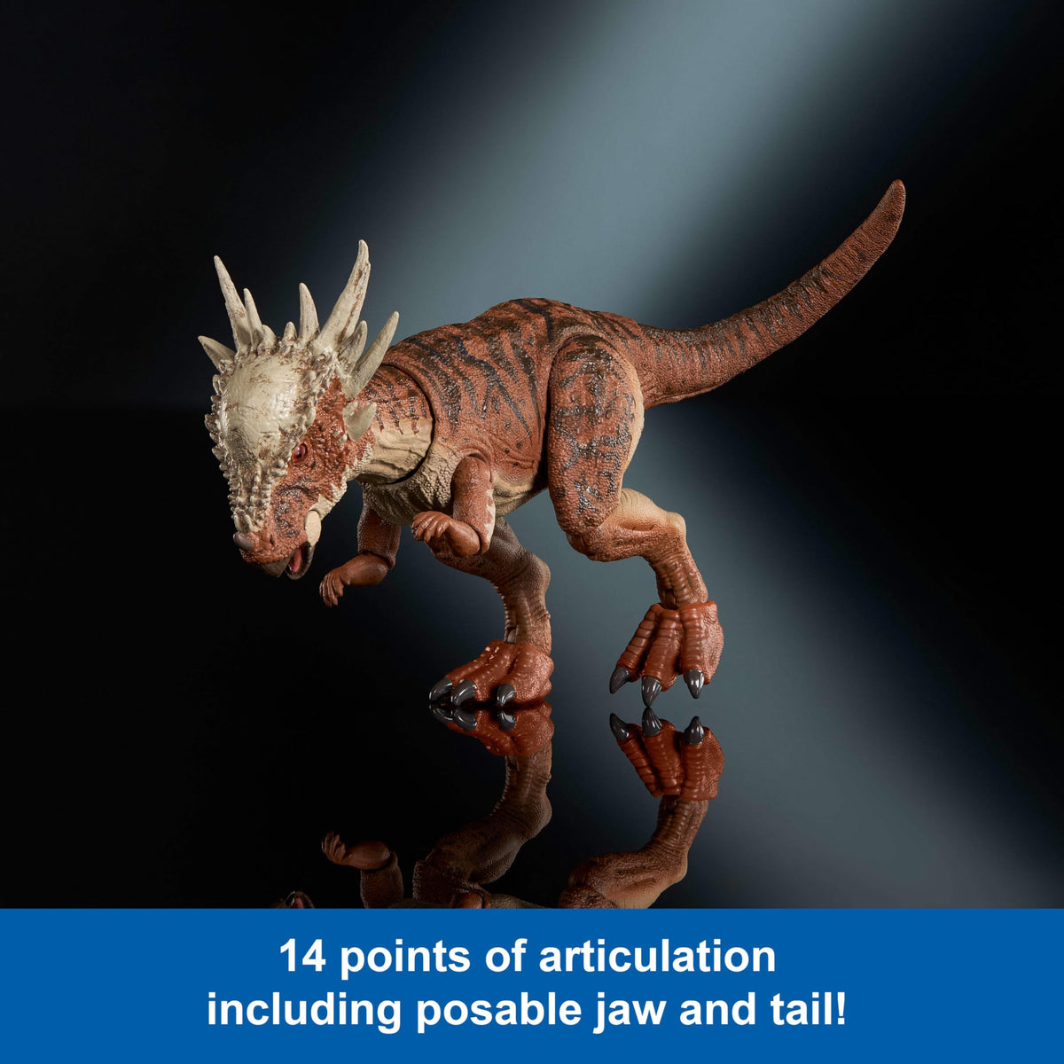 Mattel Jurassic World Hammond Collection Stygimoloch Action Figure | Glass Eyes & 14 Points of Articulation