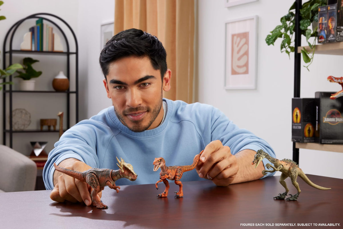 Mattel Jurassic World Hammond Collection Stygimoloch Action Figure | Glass Eyes & 14 Points of Articulation