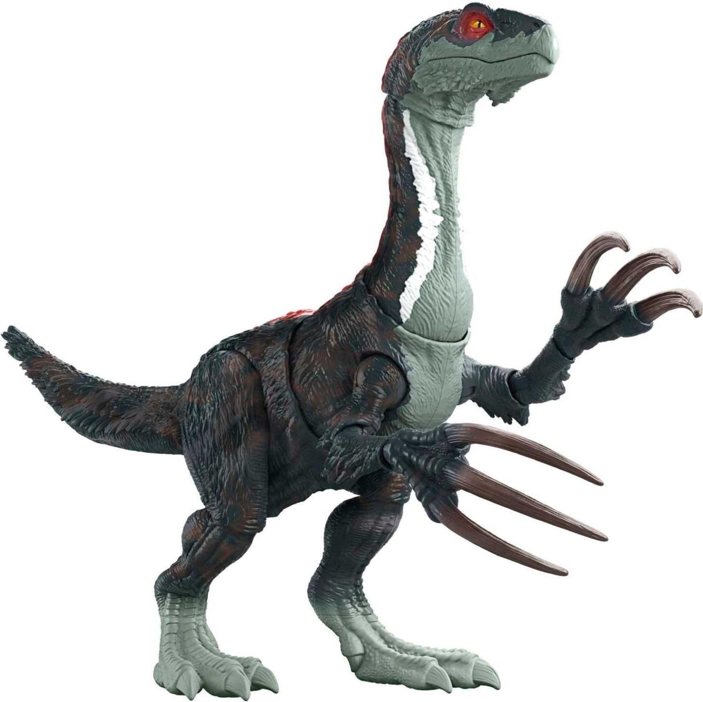 Mattel Jurassic World Dominion Sound Slashin Therizinosaurus Action Figure with AR