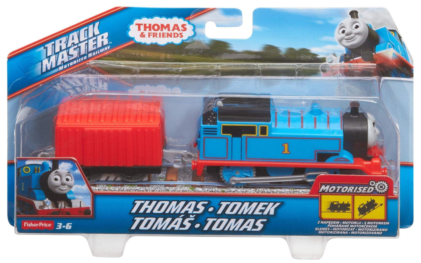 Mattel Thomas & Friends TrackMaster Motorized Thomas Engine – Enhanced Speed & Adventure
