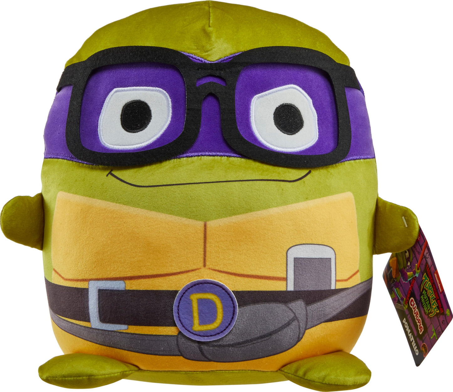 Mattel TMNT Cuutopia Plush – 10-Inch Donatello & Mikey Kawaii Soft Figures