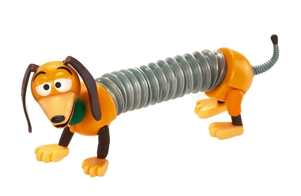 Mattel Toy Story 4 Slinky Dog Figure – 4.4 in Tall, Poseable Toy for Kids 3+