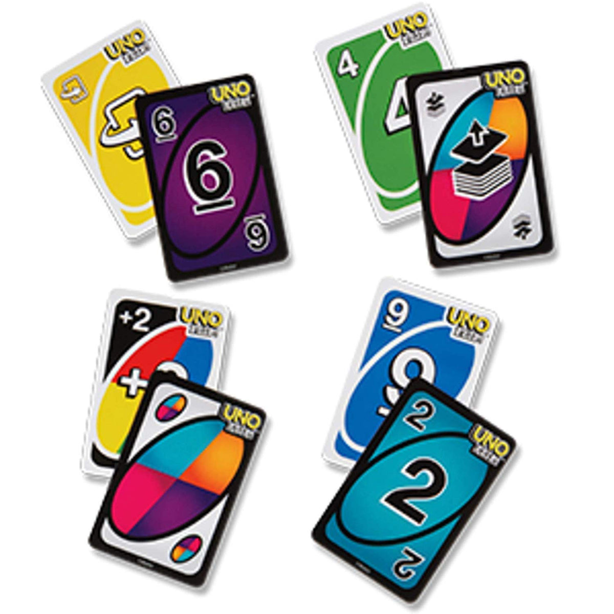 Mattel UNO Original & UNO Flip Combo Pack – 2 Classic Card Games in 1