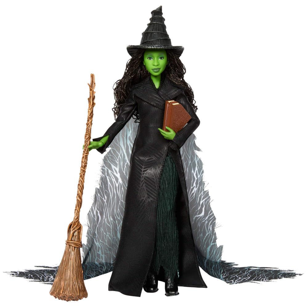 Mattel Wicked: For Good Deluxe Elphaba Fashion Doll – Removable Outfit & 4 Accessories (Inspired by Universal Pictures)