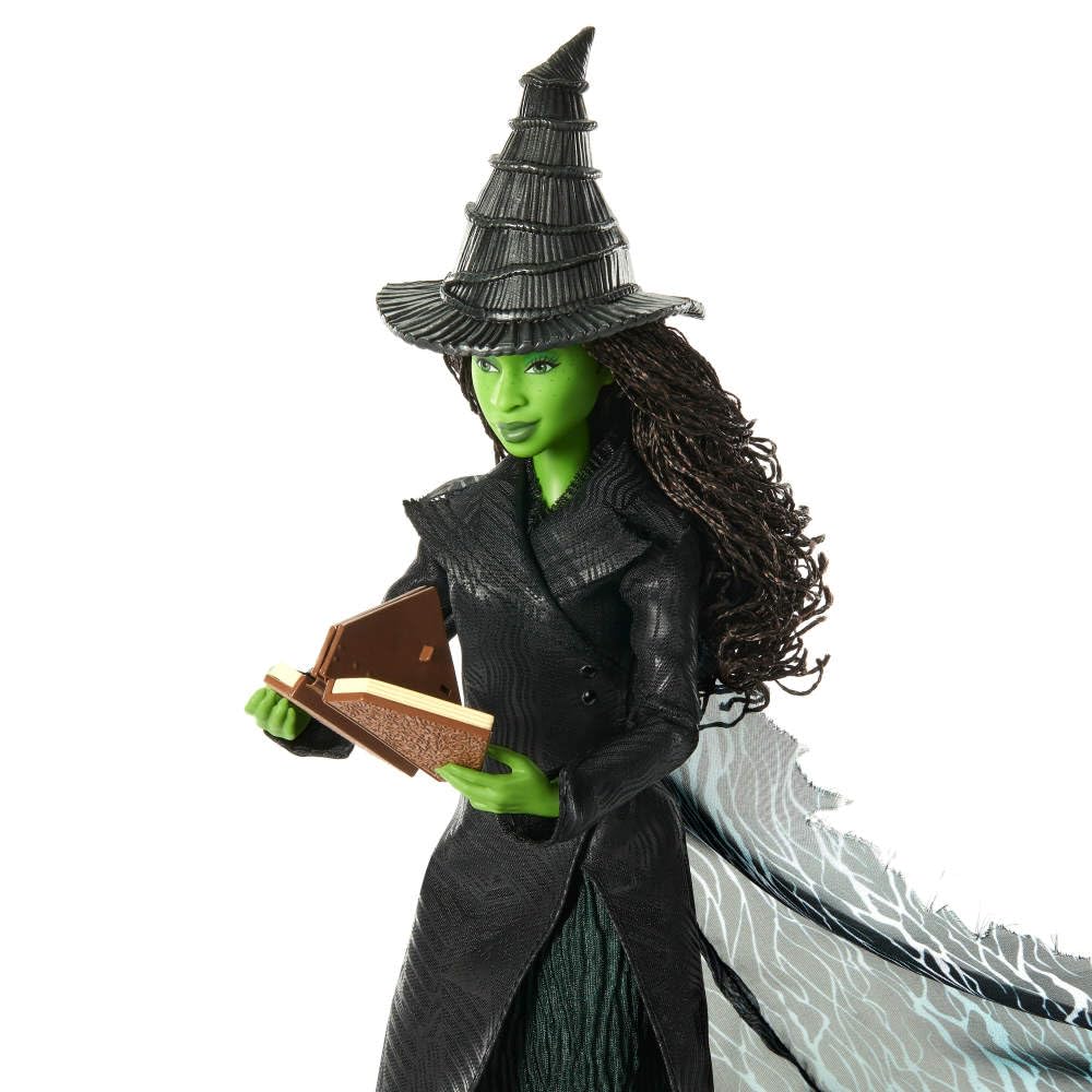 Mattel Wicked: For Good Deluxe Elphaba Fashion Doll – Removable Outfit & 4 Accessories (Inspired by Universal Pictures)
