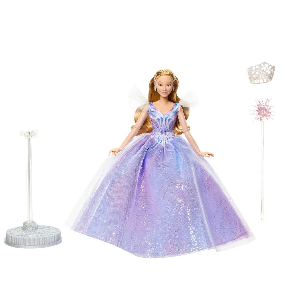 Mattel Wicked Glinda Deluxe Fashion Doll – For Good, Removable Outfit & Accessories