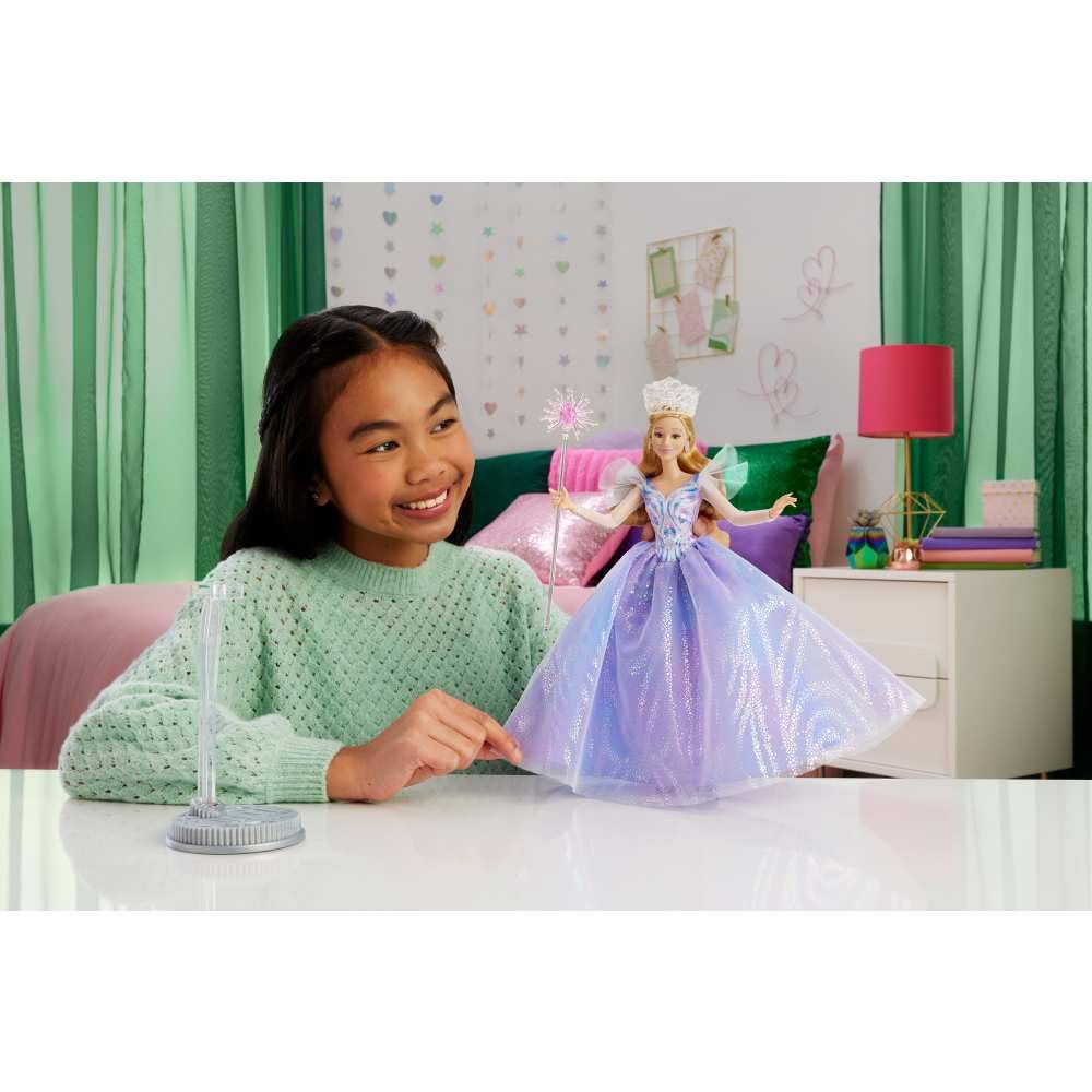 Mattel Wicked Glinda Deluxe Fashion Doll – For Good, Removable Outfit & Accessories