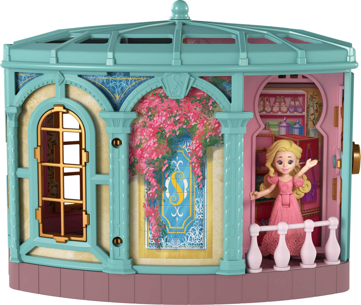 Mattel Wicked So Popular Dorm Playset – Glinda & Elphaba, 3 Play Spaces & 9 Accessories, Inspired by Universal Pictures’ Wicked