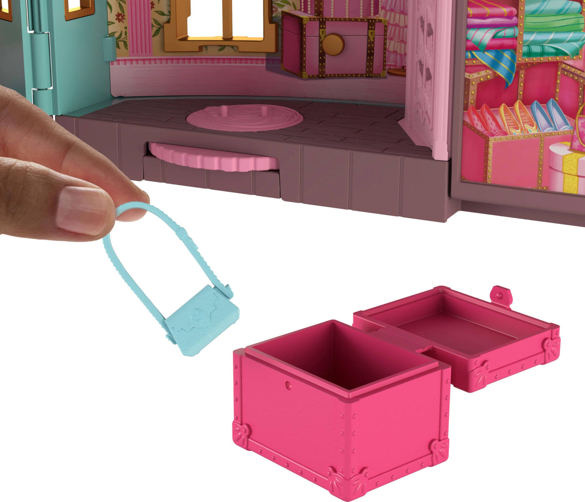 Mattel Wicked So Popular Dorm Playset – Glinda & Elphaba, 3 Play Spaces & 9 Accessories, Inspired by Universal Pictures’ Wicked
