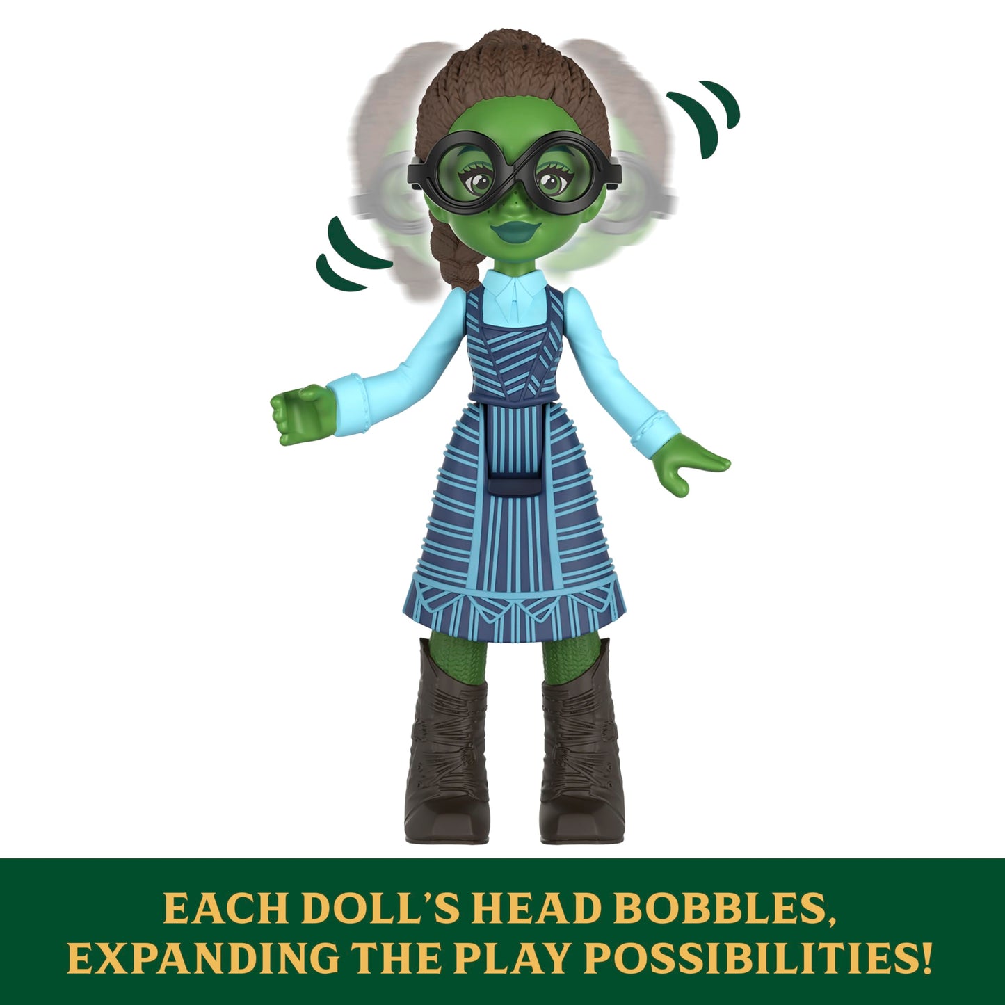 Mattel Wicked Students of Shiz Multipack — 5 Signature Dolls with 9 Storytelling Accessories