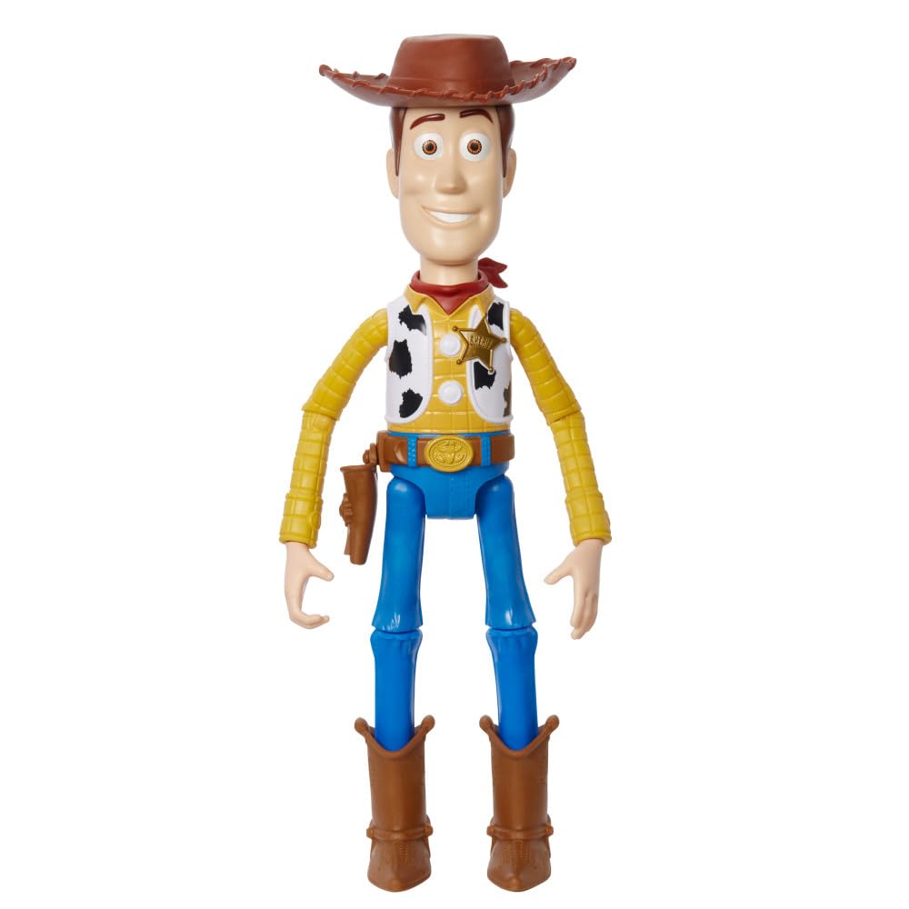 Mattel Toy Story Woody Large 12.25-Inch Posable Action Figure with Removable Hat