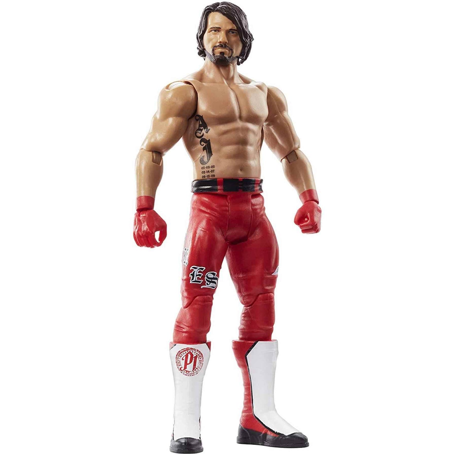 Mattel WWE AJ Styles Action Figure – 6-Inch Series #101 with Articulation & Ring Gear