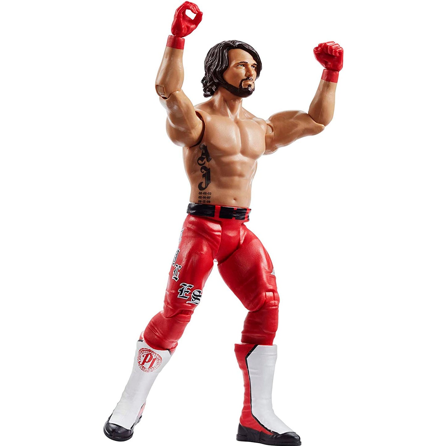 Mattel WWE AJ Styles Action Figure – 6-Inch Series #101 with Articulation & Ring Gear