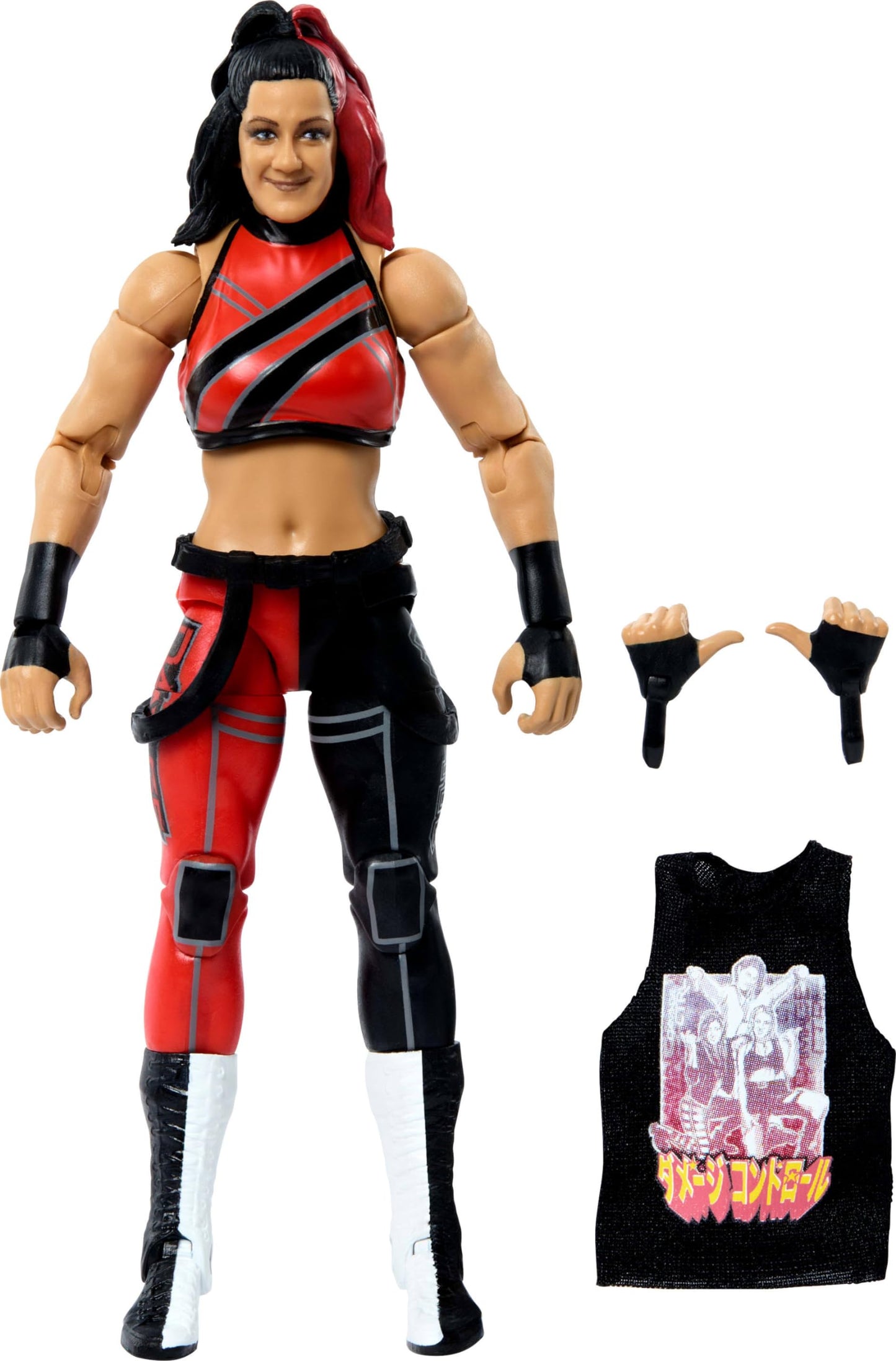 Mattel WWE Elite Bayley 6-Inch Action Figure – Series #109, 25 Points of Articulation & Swappable Hands