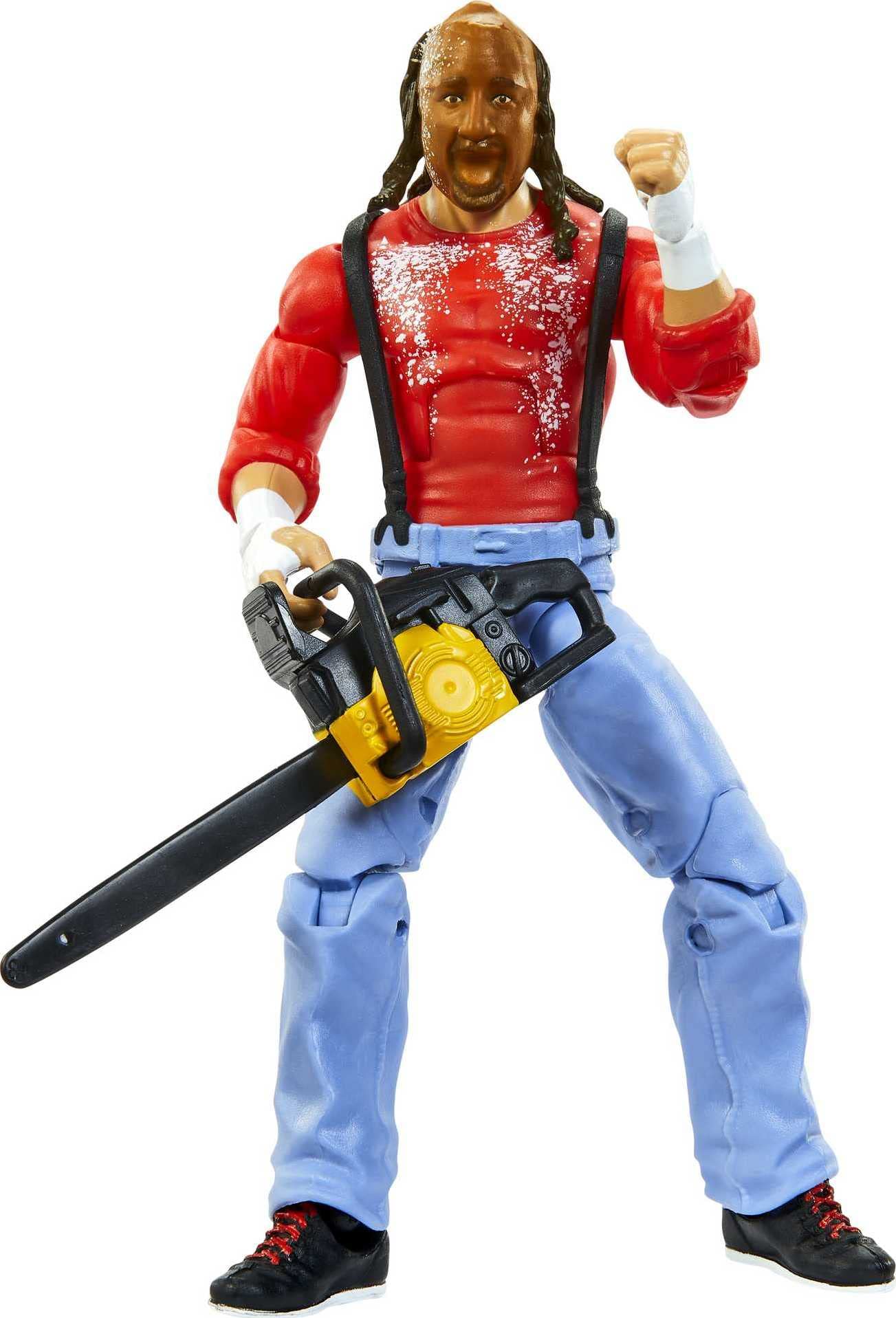 Mattel WWE Chainsaw Charlie Elite Collection Action Figure – 6-Inch