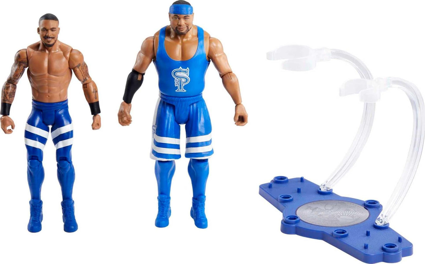 Mattel WWE Championship Showdown 2-Pack Series #8: Angelo Dawkins vs Montez Ford, 6-Inch Figures