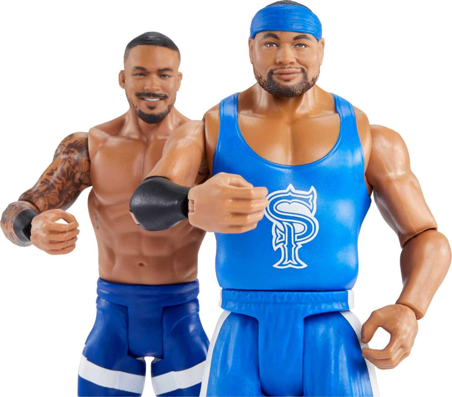 Mattel WWE Championship Showdown 2-Pack Series #8: Angelo Dawkins vs Montez Ford, 6-Inch Figures