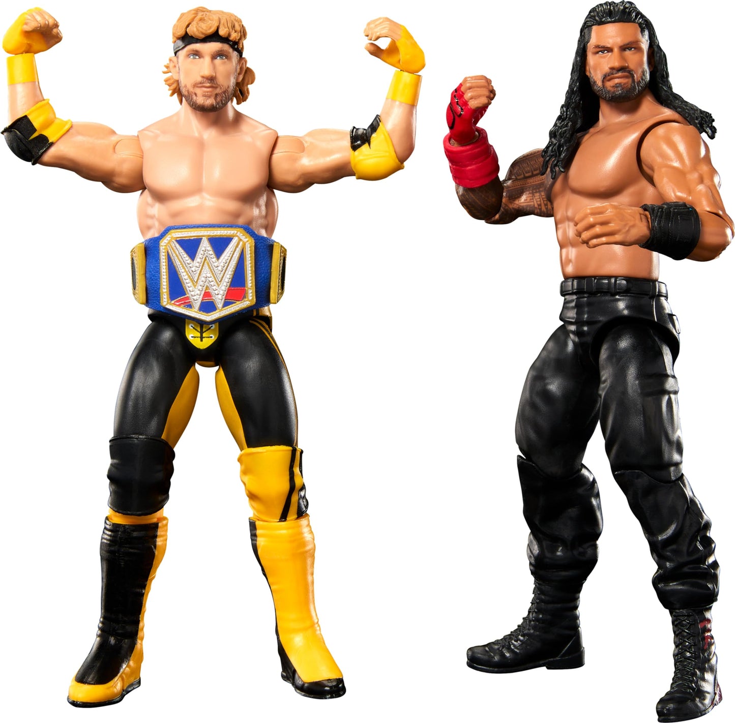Mattel WWE Championship Showdown: Roman Reigns vs Logan Paul 2-Pack – 6-Inch Figures