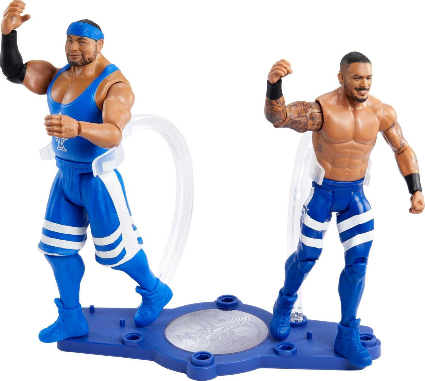 Mattel WWE Championship Showdown 2-Pack Series #8: Angelo Dawkins vs Montez Ford, 6-Inch Figures