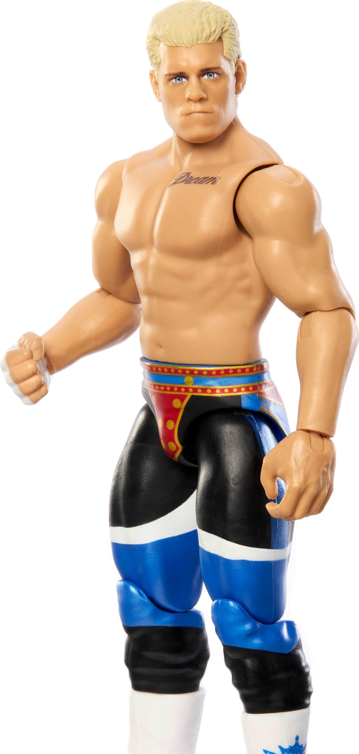 Mattel WWE Cody Rhodes Action Figure – The American Nightmare, 6-Inch Main Event Series #153 | 10 Points of Articulation