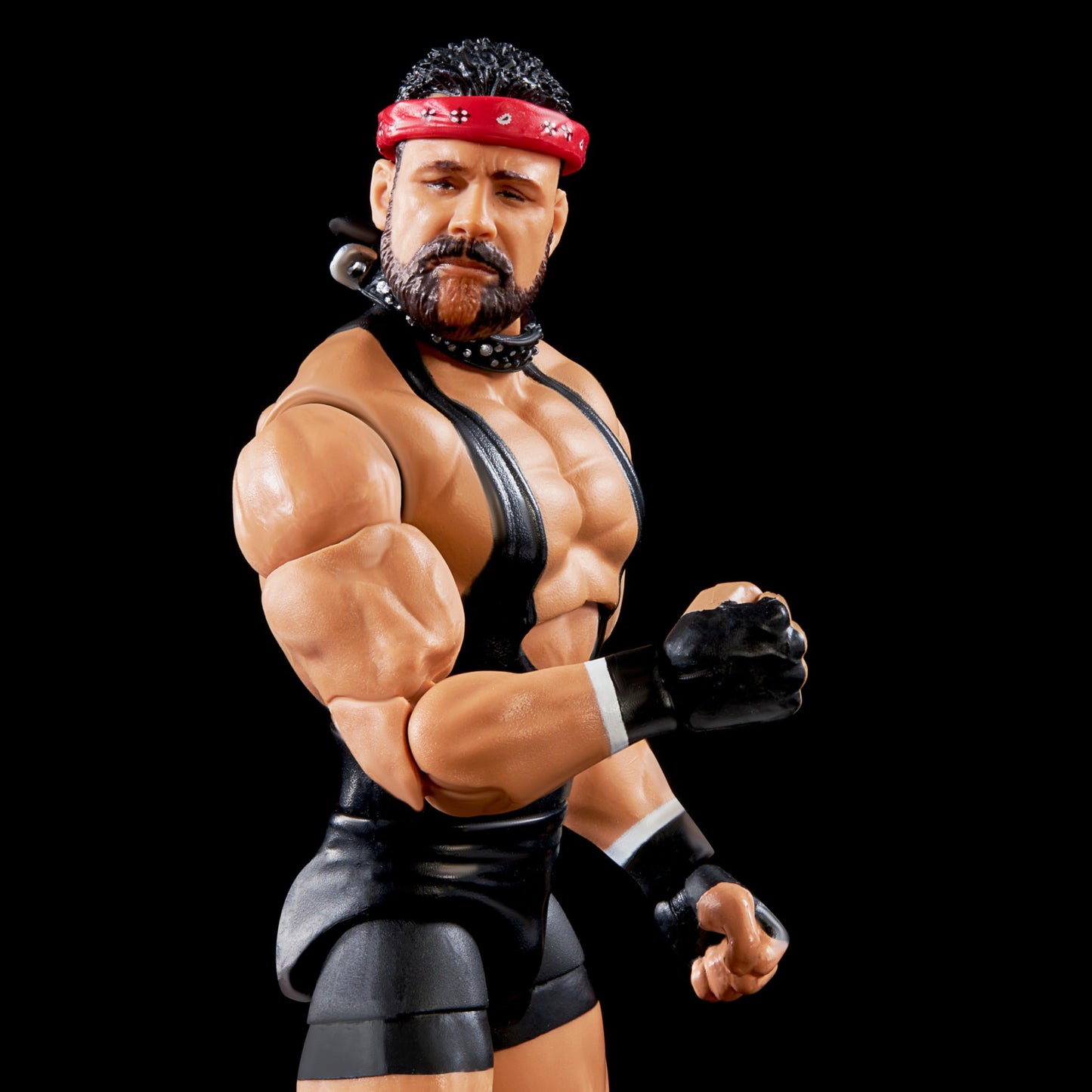Mattel WWE Elite Rick Steiner 6-Inch Action Figure – 25 Points, Swappable Hands, Series 104
