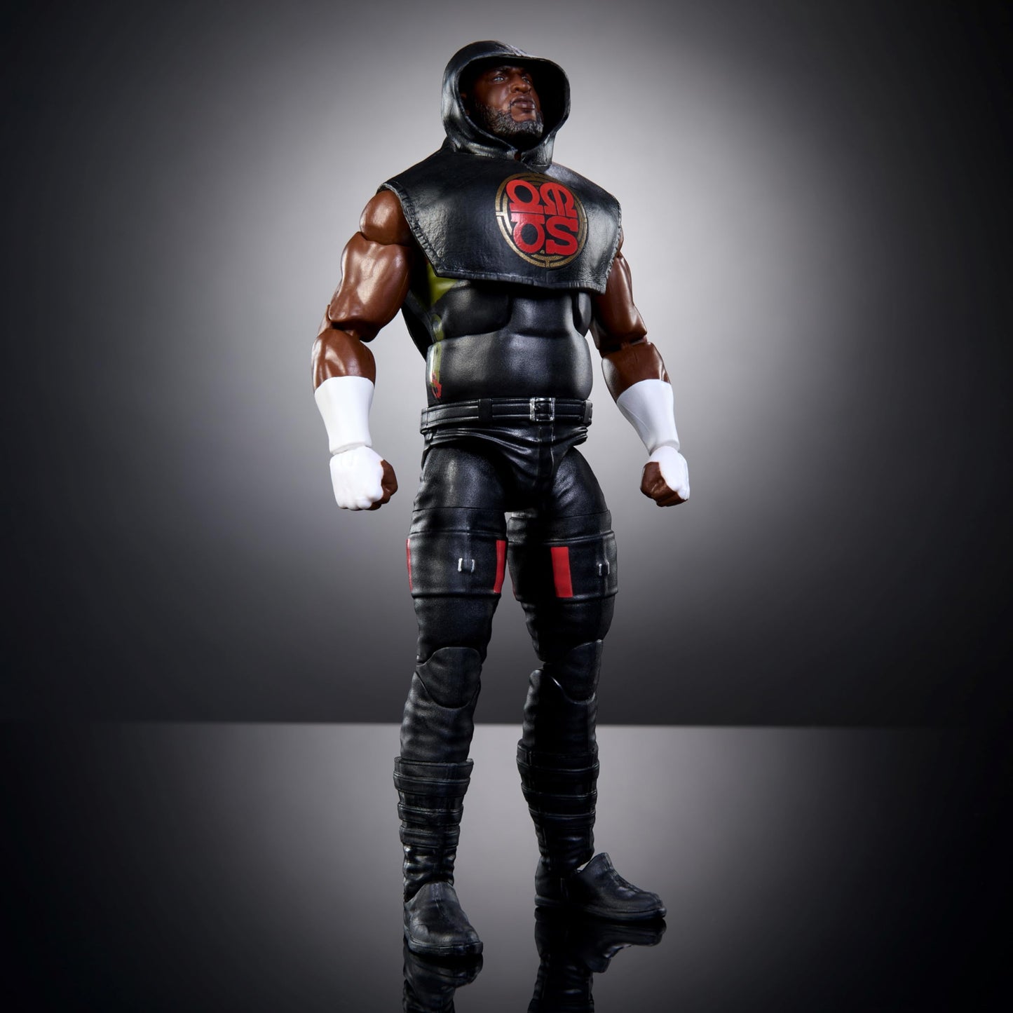Mattel WWE Elite Series #108 Omos: 6-Inch Figure with 25 Points of Articulation, TrueFX & Swappable Hands