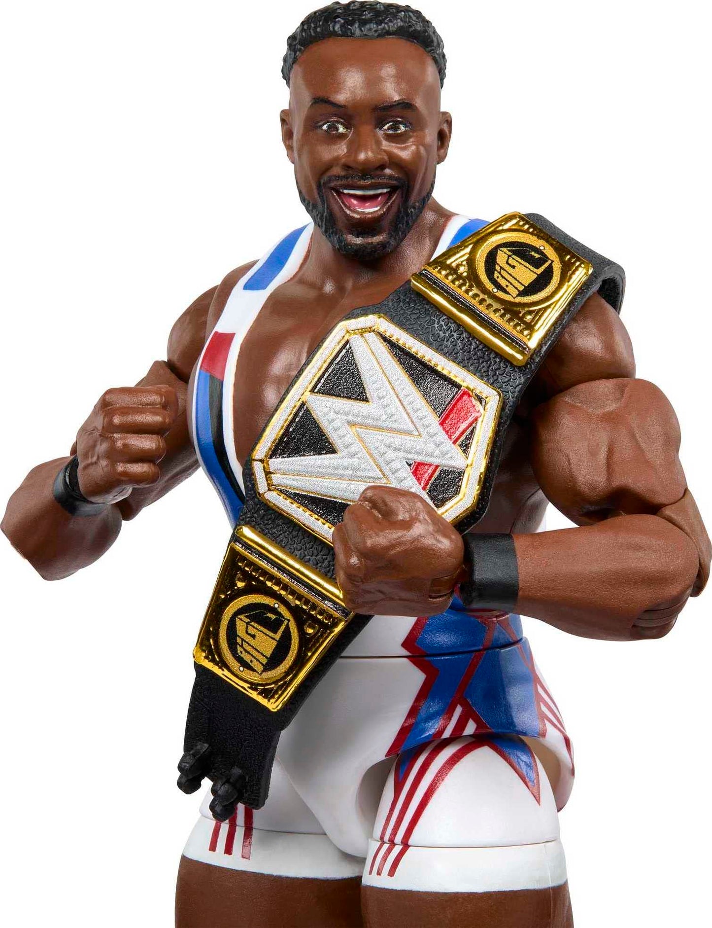 Mattel WWE Elite Series 98 Big E 6-Inch Action Figure – 25-Point Articulation & Swappable Hands