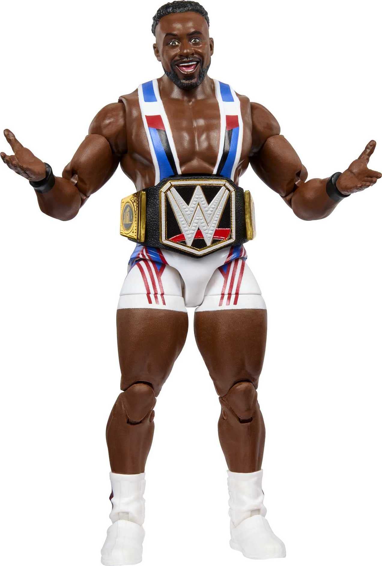 Mattel WWE Elite Series 98 Big E 6-Inch Action Figure – 25-Point Articulation & Swappable Hands