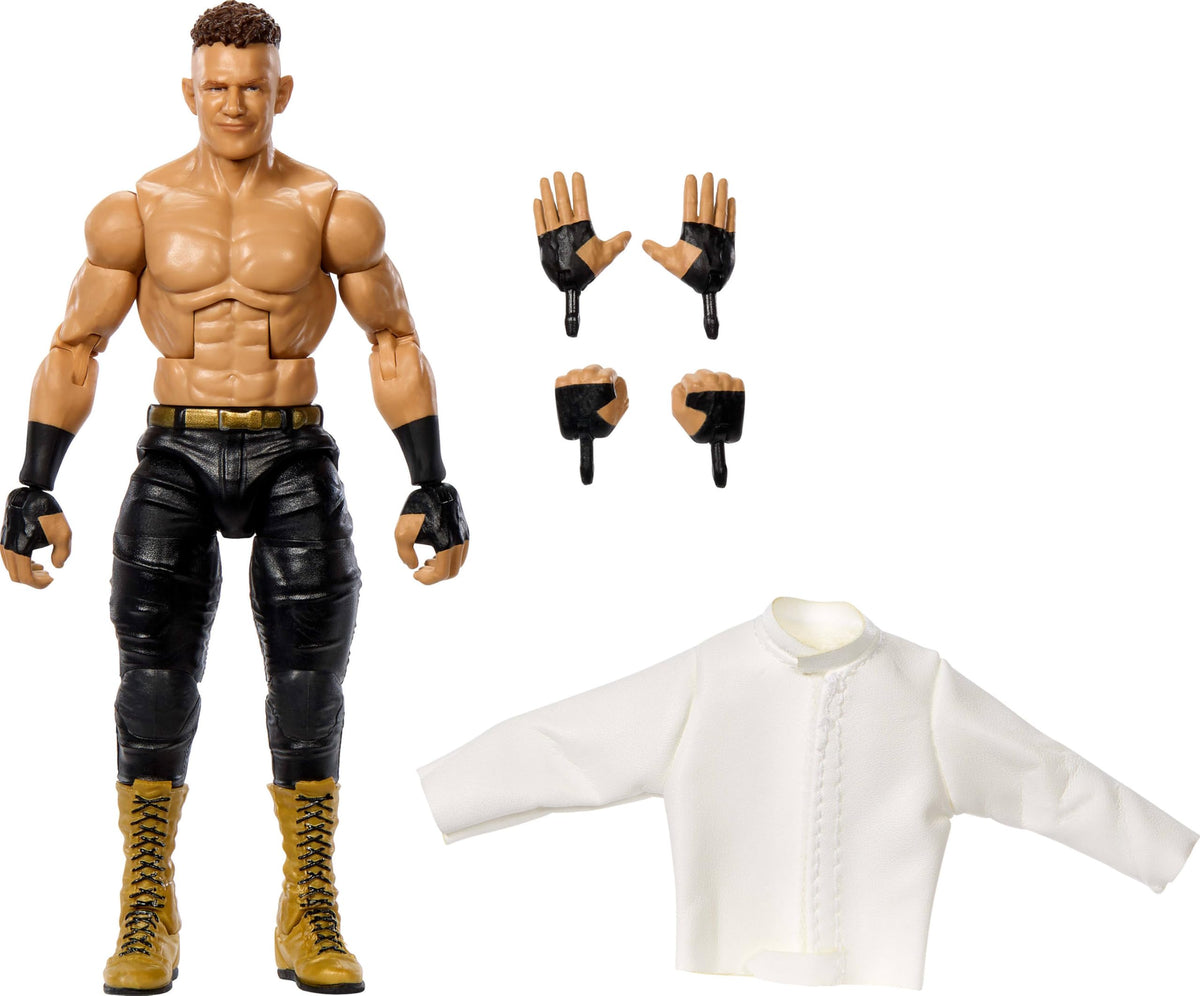 Mattel WWE Elite Action Figure – Channing 'Stacks' Lorenzo, 6-Inch Collectible with 25 Points of Articulation