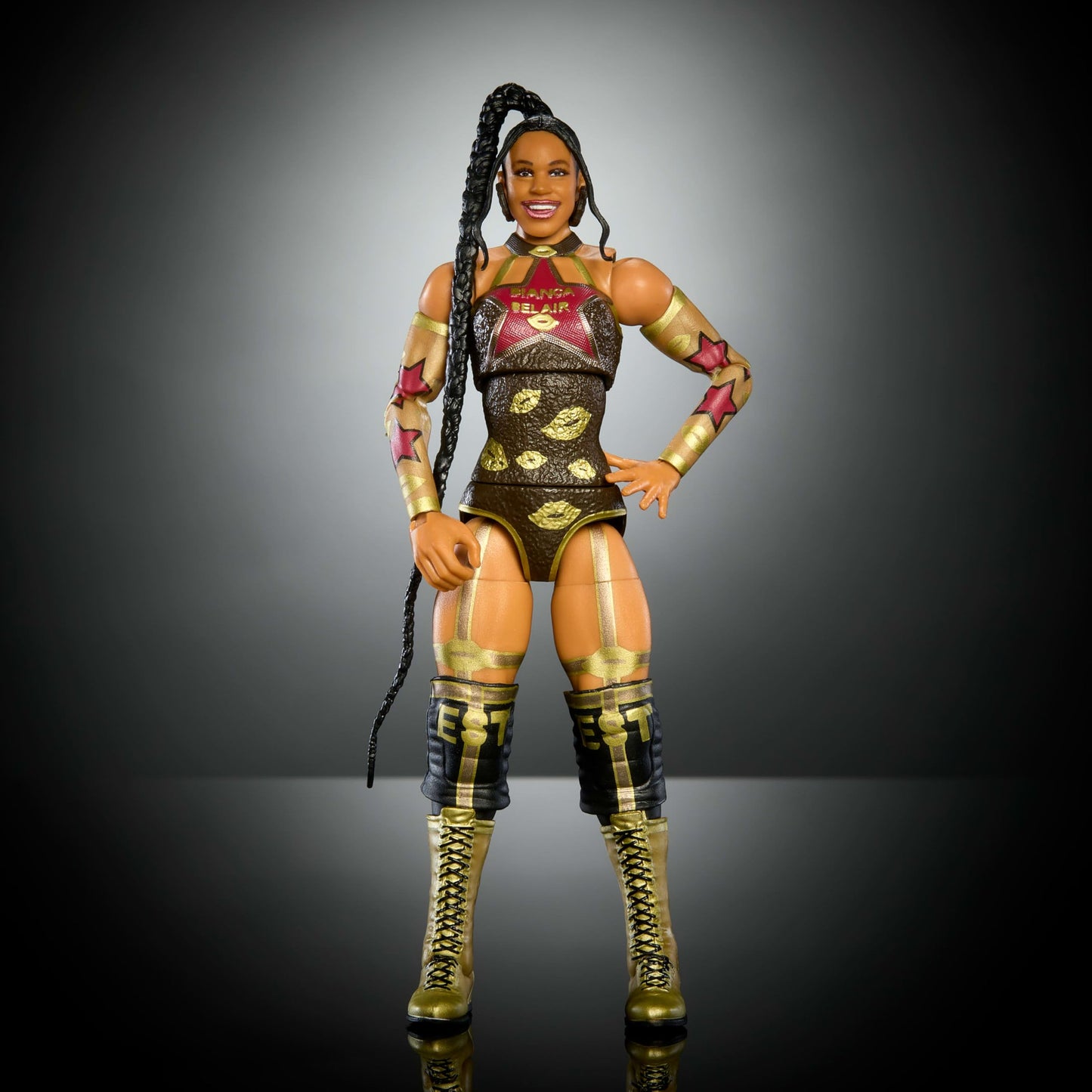 Mattel WWE Elite Collection Premium Live Event Bianca Belair Figure Set | WrestleMania Build-A-Figure Parts