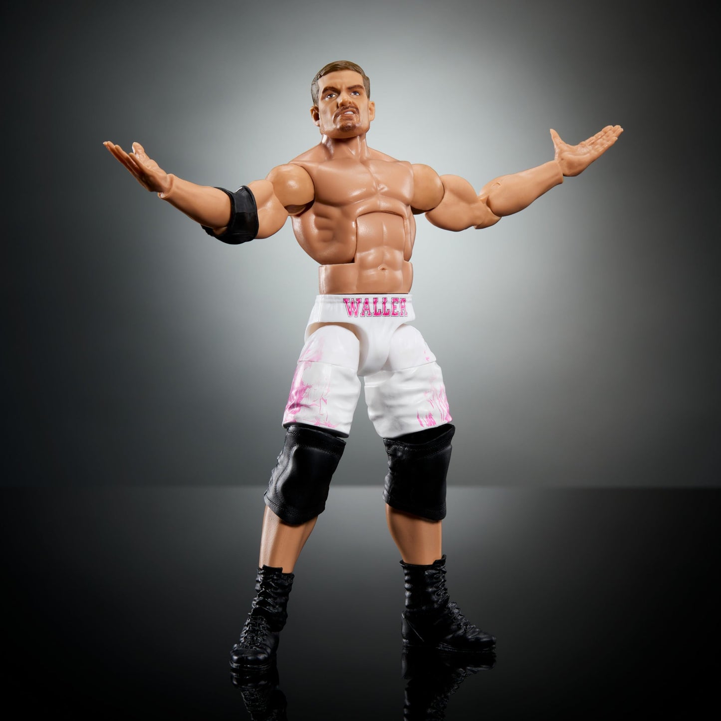 Mattel WWE Elite Grayson Waller 6-Inch Action Figure – 25 Points of Articulation & Swappable Hands (Series #107)