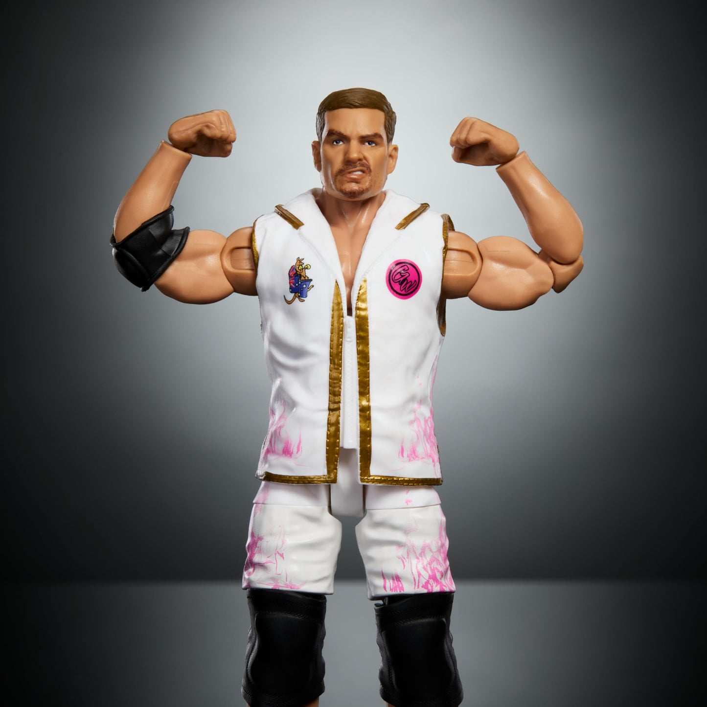 Mattel WWE Elite Grayson Waller 6-Inch Action Figure – 25 Points of Articulation & Swappable Hands (Series #107)